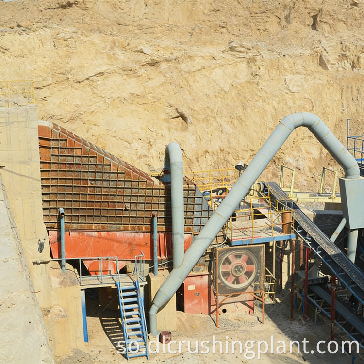 Warshada Dhagaxa nuuradeedka Limestone Crushing Plant